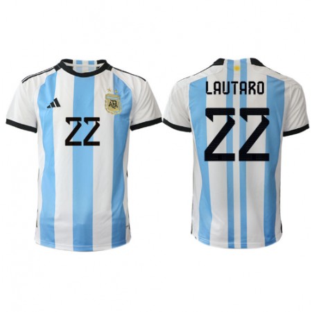 Goedkope Argentinië Lautaro Martinez 22 Thuisshirt World Cup 2022 Goedkope Argentinië Lautaro Martinez 22 Thuisshirt World Cup 2022